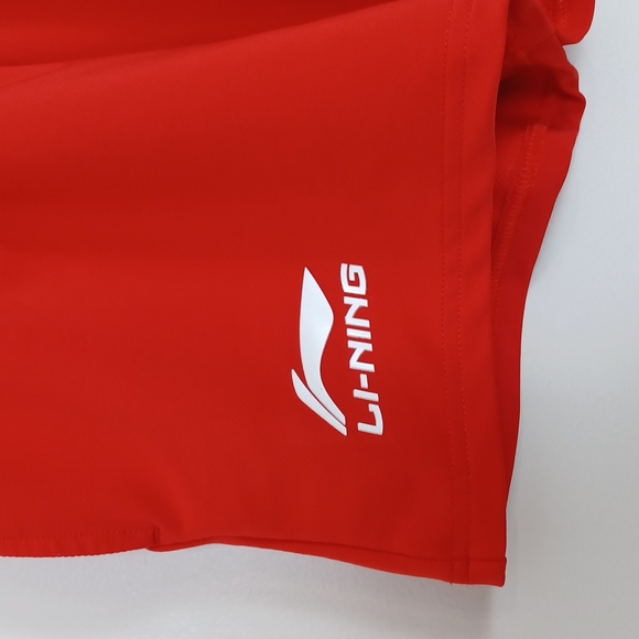 ✨3/$25✨Li-Ning Womens Red Athletic Shorts - S - Picture 4 of 7